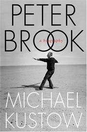 Cover of Peter Brook by Michael Kustow