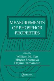 Front cover of Measurements of phosphor properties by William M. Yen