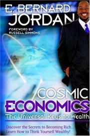Cover of Cosmic Economics by E., Bernard Jordan