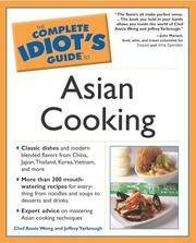 Front cover of The Complete Idiot's Guide to Asian Cooking by Annie Wong