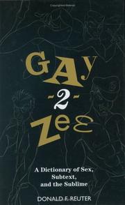 Front cover of Gay-2-Zee by Donald F. Reuter
