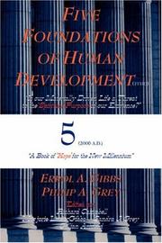Cover of Five foundations of human development (FFHD) by Errol A. Gibbs