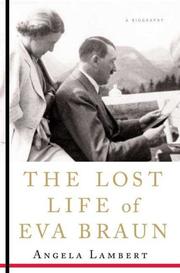 Front cover of The Lost Life of Eva Braun by Angela Lambert