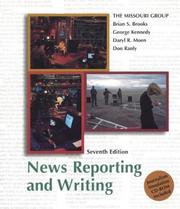 Cover of News Reporting and Writing 7e & Journalism Simulation CD-Rom by Missouri Group