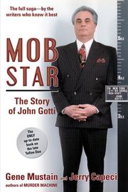 Cover of Mob star by Gene Mustain
