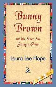 Front cover of Bunny Brown and his Sister Sue Giving a Show (Bunny Brown and His Sister Sue) by Laura Lee Hope