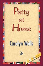Front cover of Patty at Home by Carolyn Wells