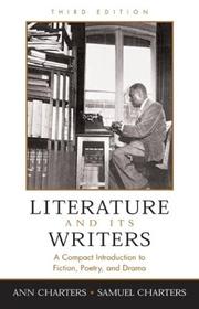 Front cover of Literature and its writers by Ann Charters