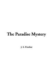Front cover of The Paradise Mystery by Joseph Smith Fletcher