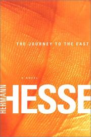 Cover of Morgenlandfahrt by Hermann Hesse