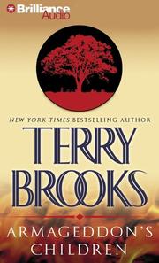 Front cover of Armageddon's Children (Genesis of Shannara) by Terry Brooks