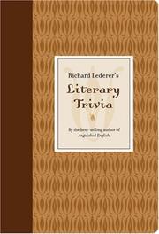 Front cover of Richard Lederer's literary trivia by Richard Lederer