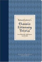 Cover of Richard Lederer's classic trivia by Richard Lederer
