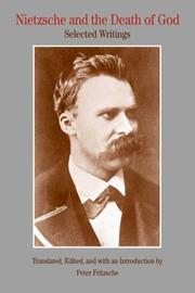 Front cover of Nietzsche and the death of God by Friedrich Nietzsche