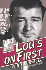 Cover of Lou's on first by Chris Costello