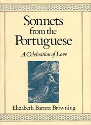 Front cover of Sonnets from the Portuguese by Elizabeth Barrett Browning