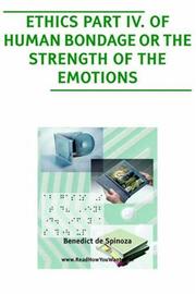 Cover of Ethics by Benedictus de Spinoza