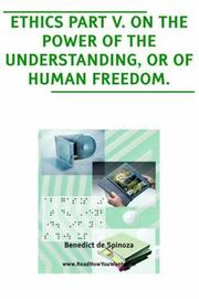 Cover of Ethics by Benedictus de Spinoza