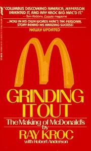 Cover of Grinding It Out by Ray Kroc