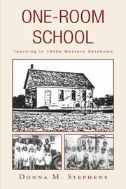 Cover of One-Room School by Donna M. Stephens