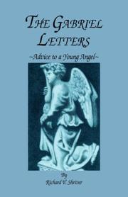 Front cover of The Gabriel Letters by Richard V. Shriver