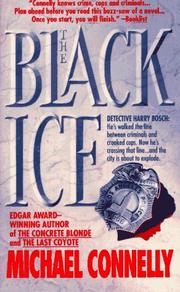 Front cover of The Black Ice (Harry Bosch) by Michael Connelly