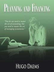 Cover of Planning and Financing by Hugo Daems