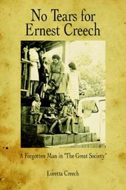 Cover of No Tears for Ernest Creech by Loretta Creech