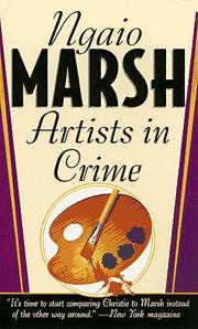 Cover of Artists in Crime by Ngaio Marsh