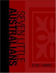 Front cover of Seven Little Australians by Ethel Turner