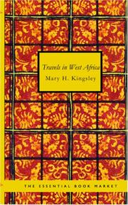 Front cover of Travels in West Africa by Mary H. Kingsley