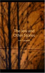 Front cover of The Jew and Other Stories by Ivan Sergeevich Turgenev
