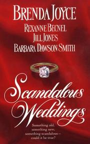 Front cover of Scandalous Weddings by Brenda Joyce