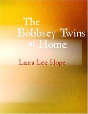 Front cover of The Bobbsey Twins at Home by Laura Lee Hope
