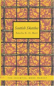 Front cover of Scottish Sketches by Amelia Edith Huddleston Barr