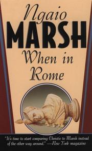 Cover of When in Rome by Ngaio Marsh