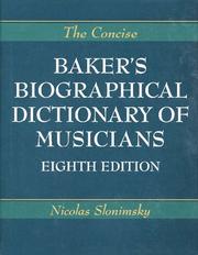 Front cover of The biographical dictionary of musicians by Rupert Hughes