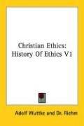 Cover of Christian Ethics by Adolf Wuttke
