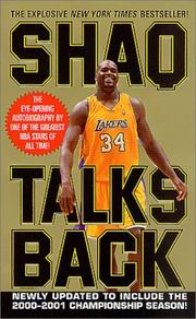 Cover of Shaq talks back by Shaquille O'Neal