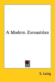 Cover of A modern Zoroastrian by S. Laing