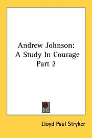 Cover of Andrew Johnson by Lloyd Paul Stryker