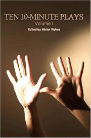 Front cover of Ten 10-minute plays by Walter Wykes