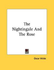 Front cover of The nightingale and the rose by Oscar Wilde