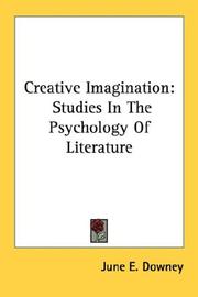 Cover of Creative imagination by June E. Downey