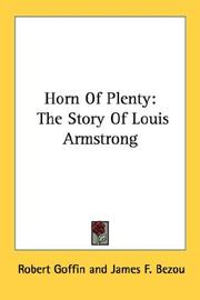 Front cover of Horn of plenty by Robert Goffin