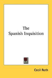 Cover of The Spanish Inquisition by Cecil Roth