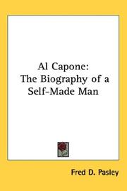 Cover of Al Capone by Fred D. Pasley