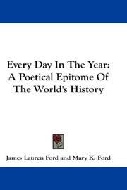 Cover of Every Day In The Year by Unknown