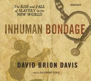 Cover of Inhuman bondage by David Brion Davis