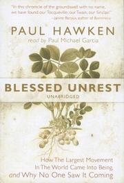 Cover of Blessed Unrest by Paul Hawken